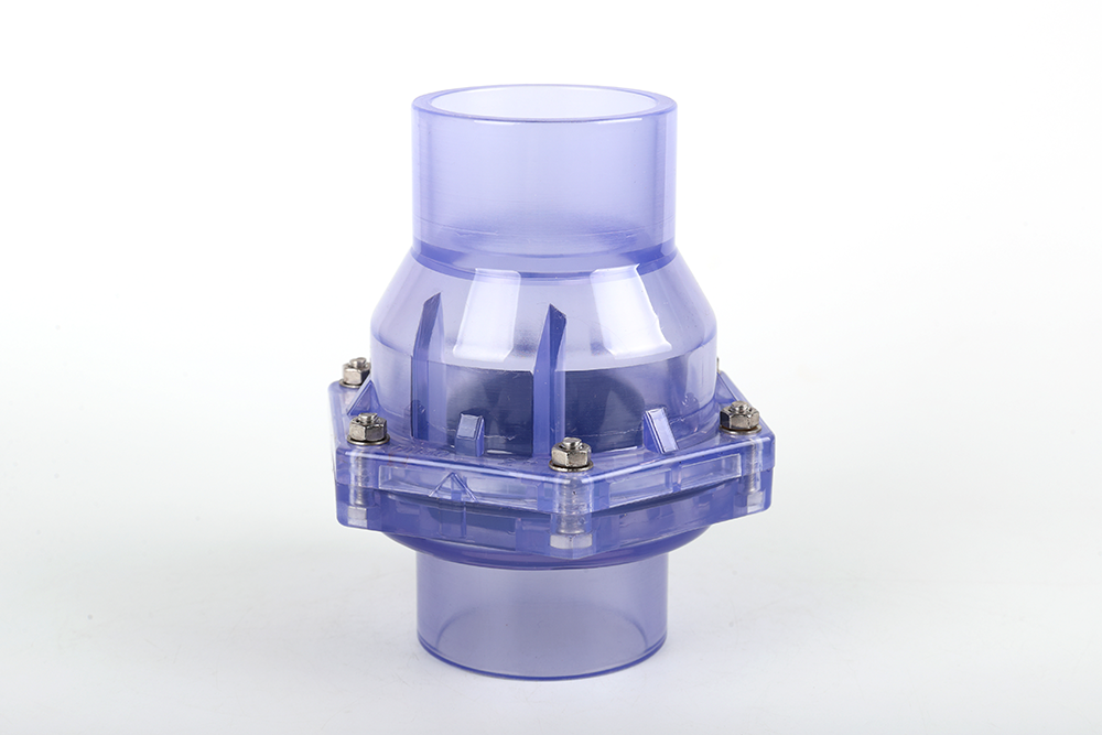 船营透明翻板式止回阀